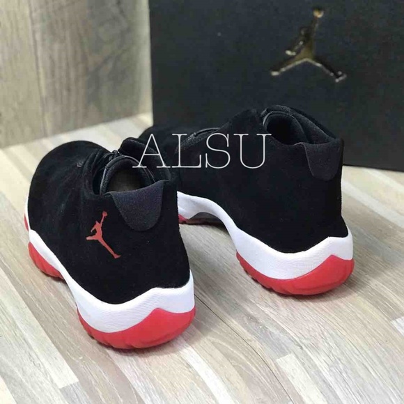 Nike Air Jordan Future Suede Black Mens AUTHENTIC - Picture 3 of 8